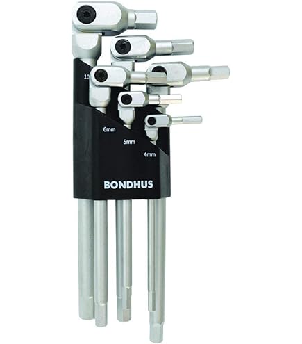 【在庫セール】【国内正規品】Made in USA アメリカ製 BONDHUS( Amazon | Bondhus HexPro Pivot Head Wrench Set,Incl Sizes: 3, 4, 5